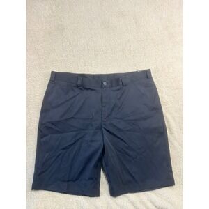 Slazenger Mens‎ Black Golf Shorts Size W40 Polyester Spandex Flat Front